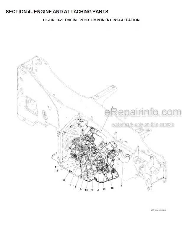 Photo 5 - JLG 1644 Illustrated Parts Manual Telehandler 31211281