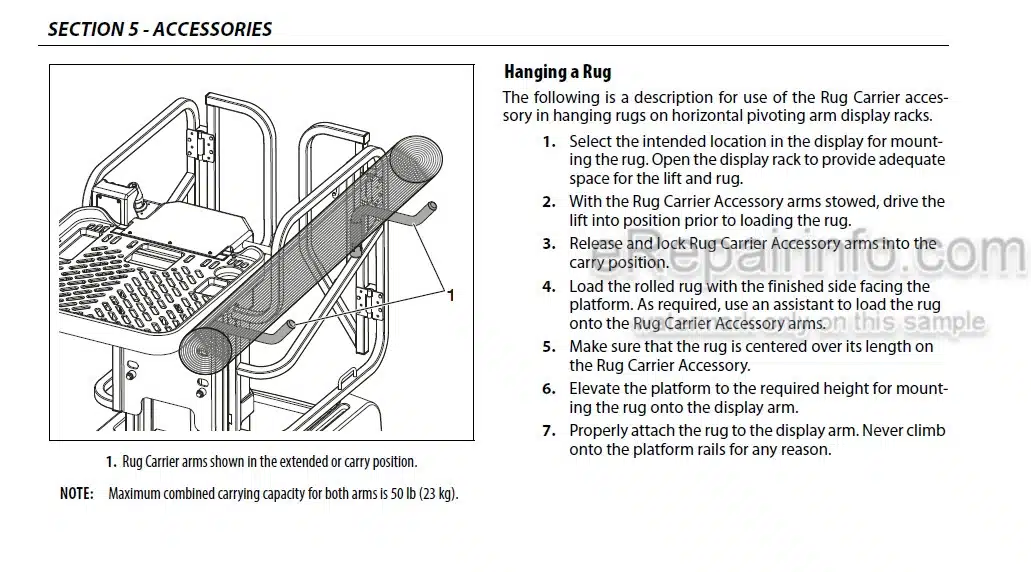 Photo 5 - JLG 10MSP PVC2002 Operation And Safety Manual Vertical Mast