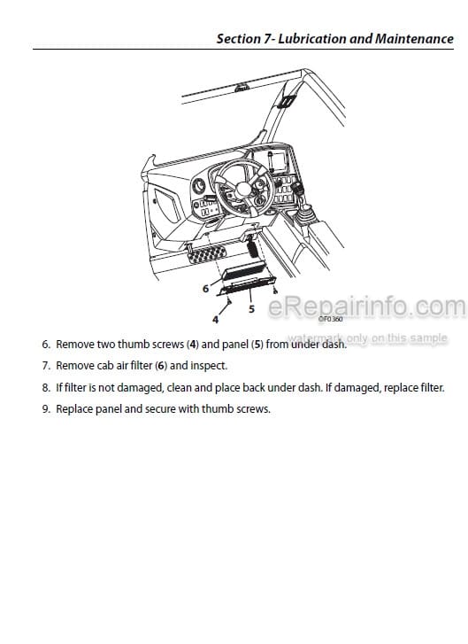 Photo 5 - JLG G5-19A G6-23A Operation And Safety Manual Telehandler 31200192