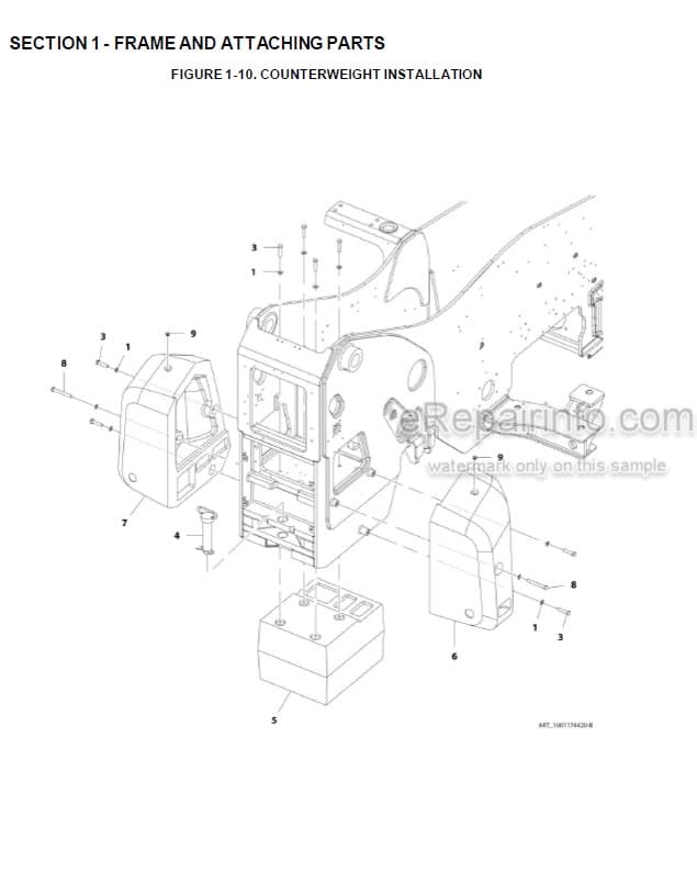 Photo 9 - JLG 1732 Illustrated Parts Manual Telehandler 31211280