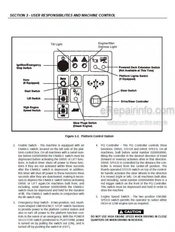 Photo 5 - JLG 26MRT Operators And Safety Manual Scissor Lift[S]