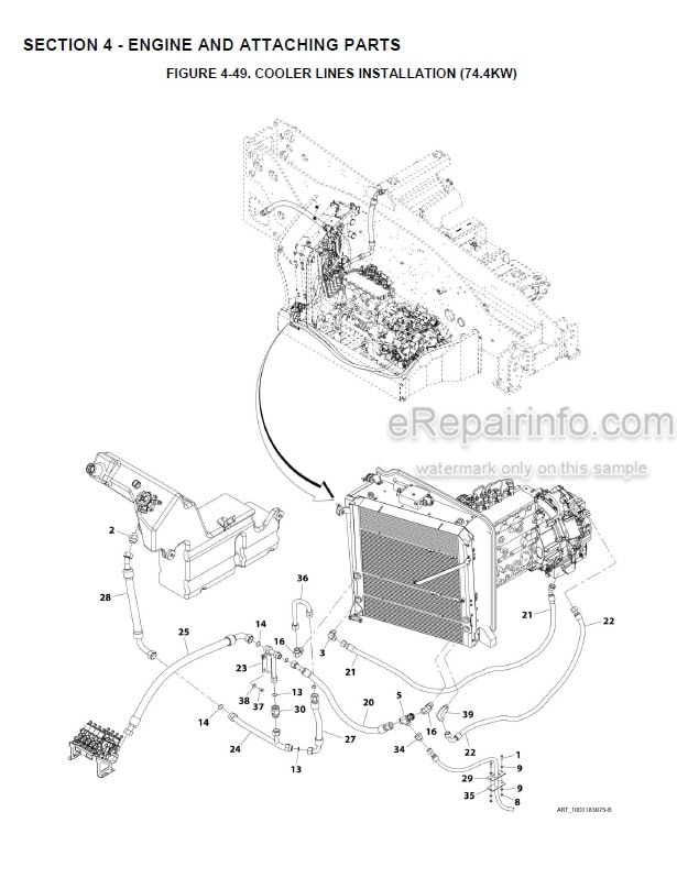 Photo 4 - JLG 3507PS Illustrated Parts Manual Telehandler 31211268