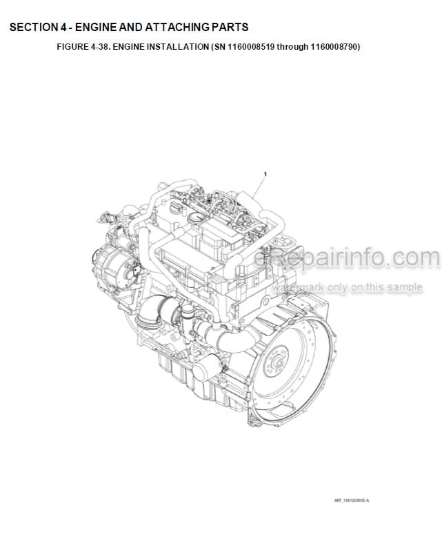 Photo 3 - JLG 3614RS 4017RS Illustrated Parts Manual Telehandler 31200939