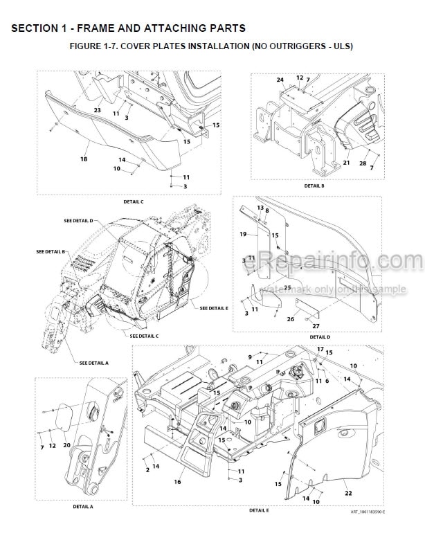 Photo 10 - JLG 925 PVC1911 2005 Illustrated Parts Manual Telehandler 31211474