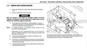 Photo 6 - JLG CM33RT CM40RT Operators And Safety Manual Scissor Lift 3120659