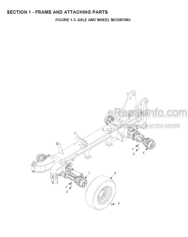 Photo 9 - JLG G10-55A G12-55A Illustrated Parts Manual Telehandler 3126020 SN1