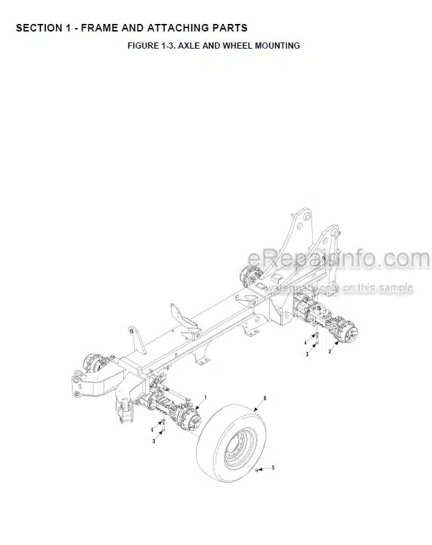 Photo 10 - JLG G10-55A G12-55A Illustrated Parts Manual Telehandler 3126020 SN1