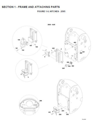 Photo 2 - JLG G5-18A 2505 Illustrated Parts Manual Telehandler 31200360