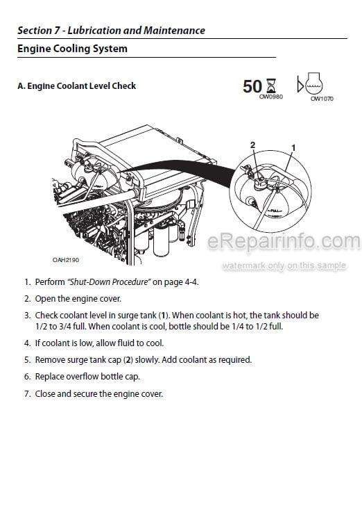 Photo 6 - JLG G5-18A 2505H Operation And Safety Manual Telehandler SN