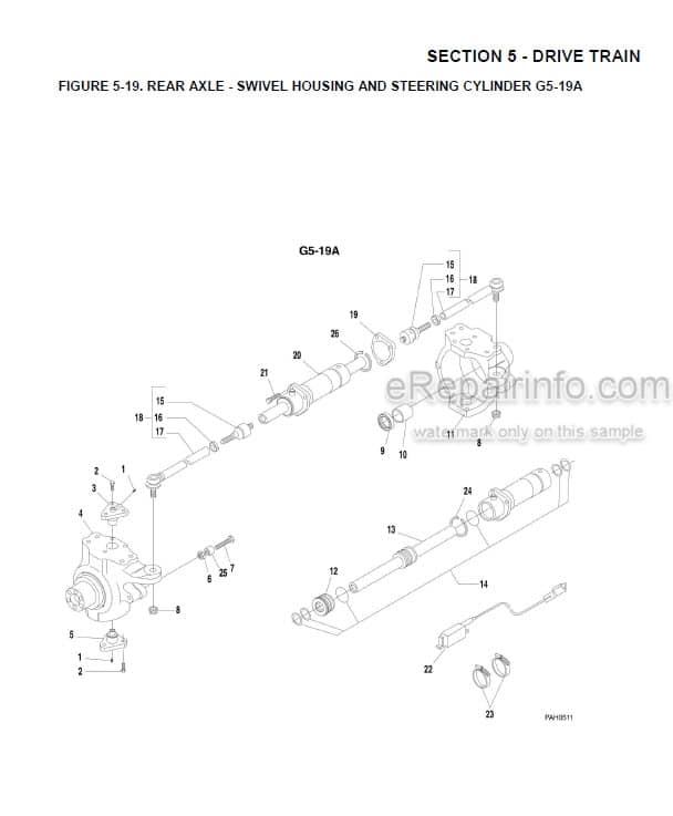 Photo 8 - JLG G5-19A G6-23A Illustrated Parts Manual Telehandler 31200194