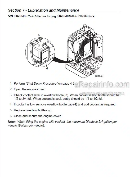Photo 3 - JLG G9-43A G10-43A Operation And Safety Manual Telehandler