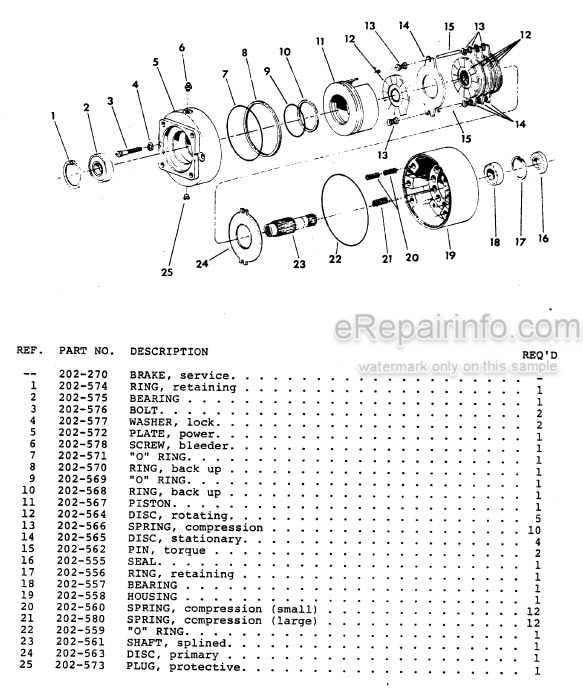 Photo 6 - JLG Gradall 532C-6 534C-6 Illustrated Parts Manual Telehandler 9112-4051