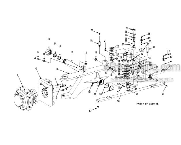 Photo 7 - JLG Gradall 534B-9 Illustrated Parts Manual Telehandler 9103-4312