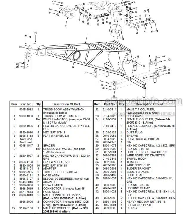 Photo 1 - JLG Gradall 534D-6 534D-6 Turbo Illustrated Parts Manual Telehandler 9133-4006