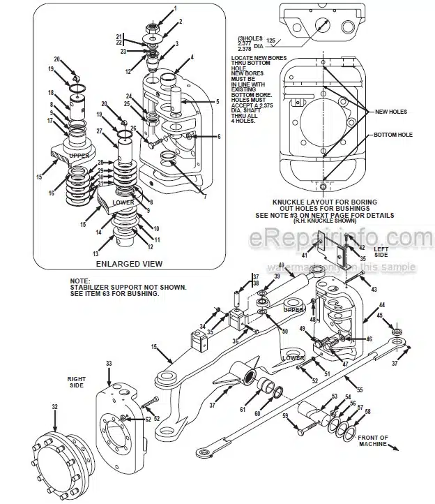 Photo 6 - JLG Gradall 544B Parts Manual Telehandler 9104-4337