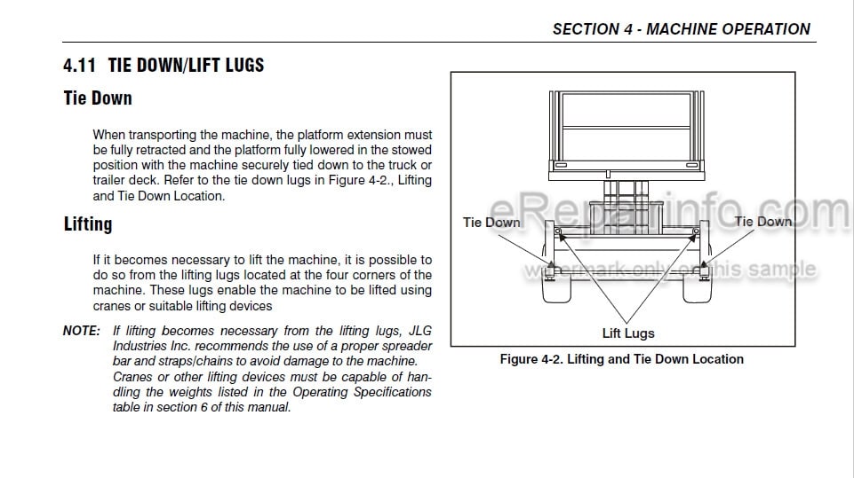 Photo 7 - JLG Liftlux 210-25 24-25 Operation And Safety Manual Scissor Lift