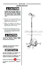 Photo 2 - JLG Metro-MH Operation And Safety Manual Lighting Tower 1001206598