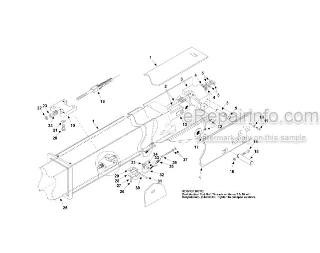 Photo 8 - JLG TF6-42 Illustrated Parts Manual Telehandler 91504001
