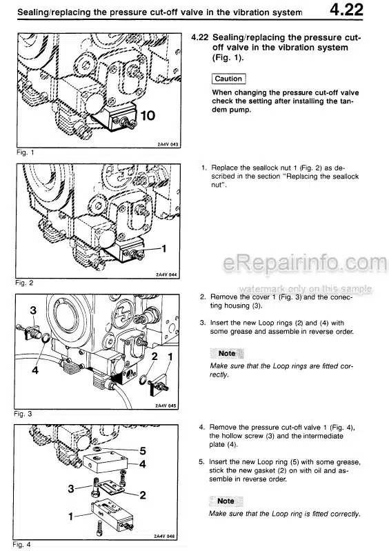 Photo 6 - Bomag BW161ADO-5 BW161AC-5 BW161AD-5 Service Manual Combination Roller 00892549