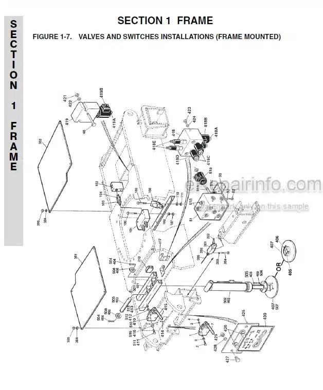 Photo 1 - JLG 100HX 110HX 100HX-10 Illustrated Parts Manual Boom Lift 3120801