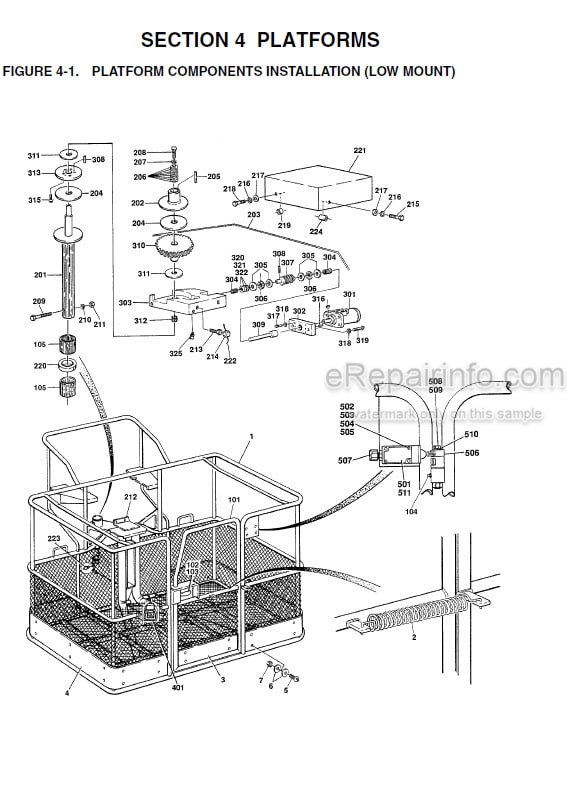 Photo 11 - JLG 120HX Illustrated Parts Manual Boom Lift