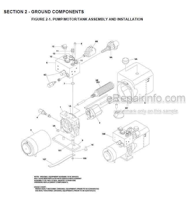 Photo 5 - JLG 1230ES PVC2002 Illustrated Parts Manual Vertical Mast 31215829