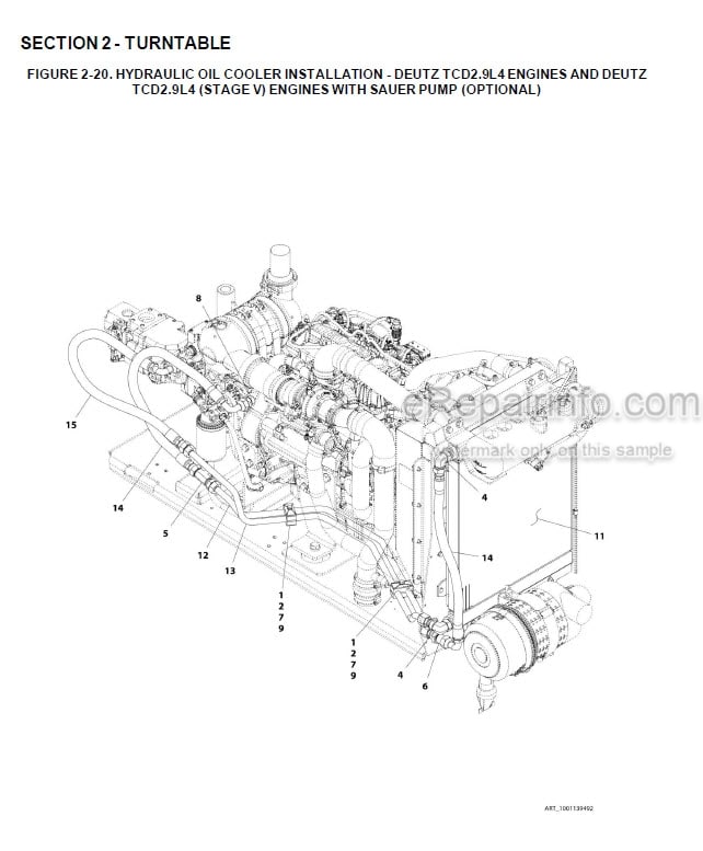 Photo 11 - JLG 1250AJP Illustrated Parts Manual Boom Lift 3121737 SN2