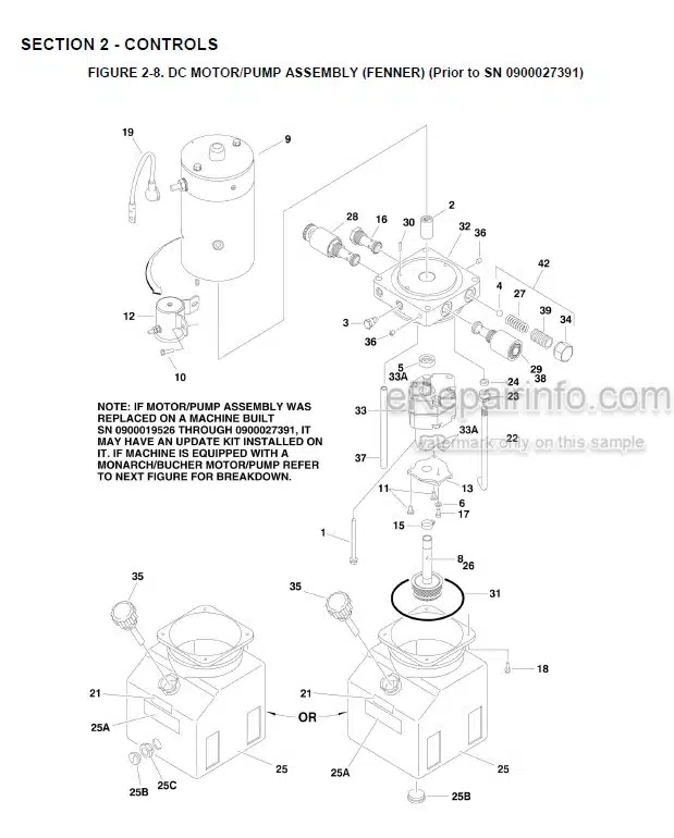 Photo 1 - JLG 15AMI 19AMI Illustrated Parts Manual Vertical Mast 3120759