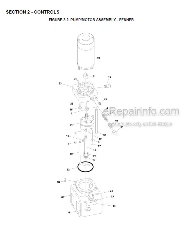 Photo 6 - JLG 15AMI Illustrated Parts Manual Vertical Mast 3120876