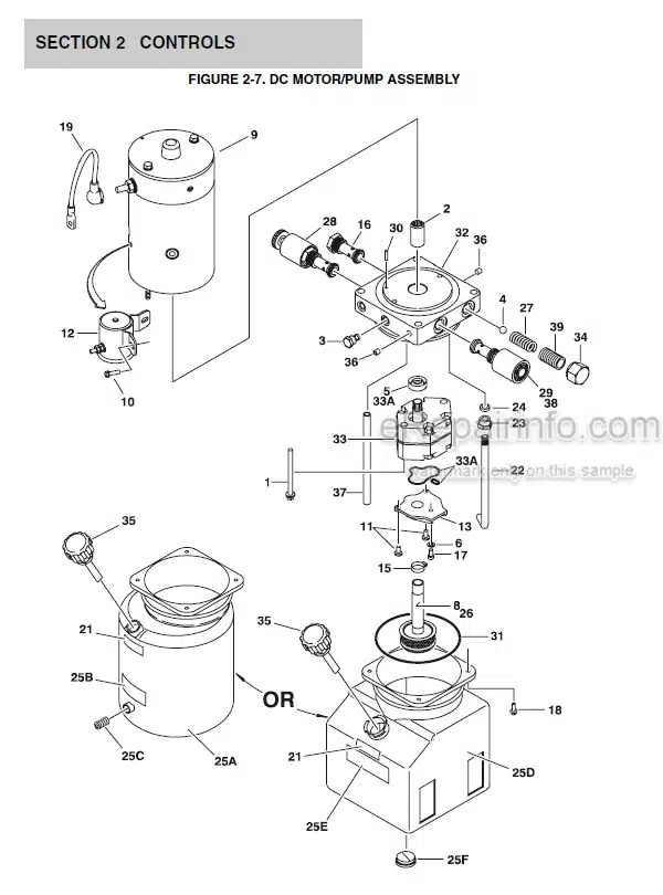 Photo 1 - JLG 15ELI Illustrated Parts Manual Vertical Mast 3120780