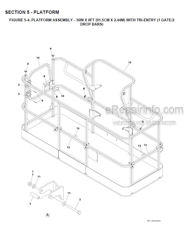 Photo 6 - JLG 1850SJ PVC2001 Illustrated Parts Manual Boom Lift 31215068