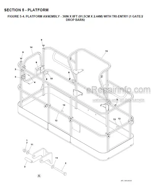 Photo 6 - JLG 1850SJ PVC2001 Illustrated Parts Manual Boom Lift 31215068