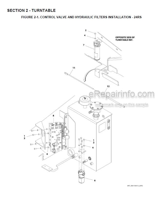 Photo 6 - JLG 18RS 18RSJ Illustrated Parts Manual Boom Lift 3121285