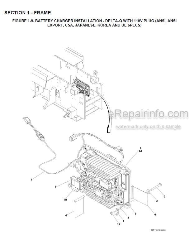 Photo 5 - JLG 3246R Illustrated Parts Manual Scissor Lift 3121752