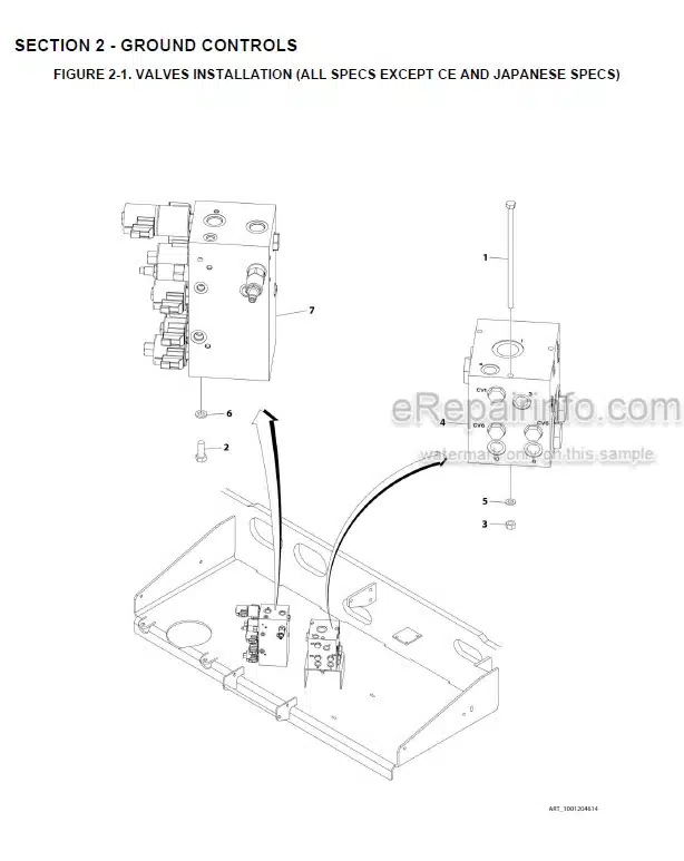 Photo 5 - JLG X17JP-2 X500AJ-2 Illustrated Parts Manual Compact Crawler Boom Lift 3121613