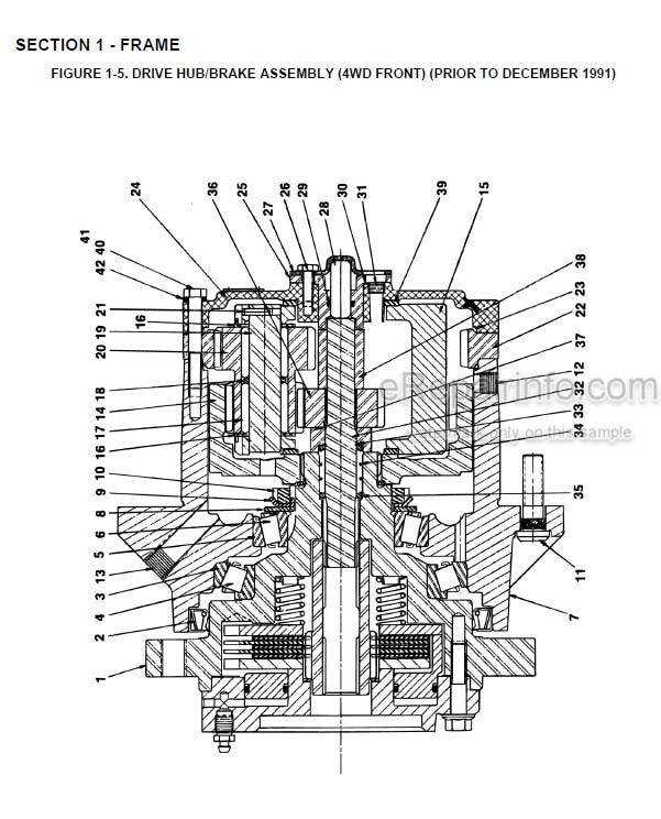 Photo 1 - JLG 36HA Illustrated Parts Manual Boom Lift 3120676