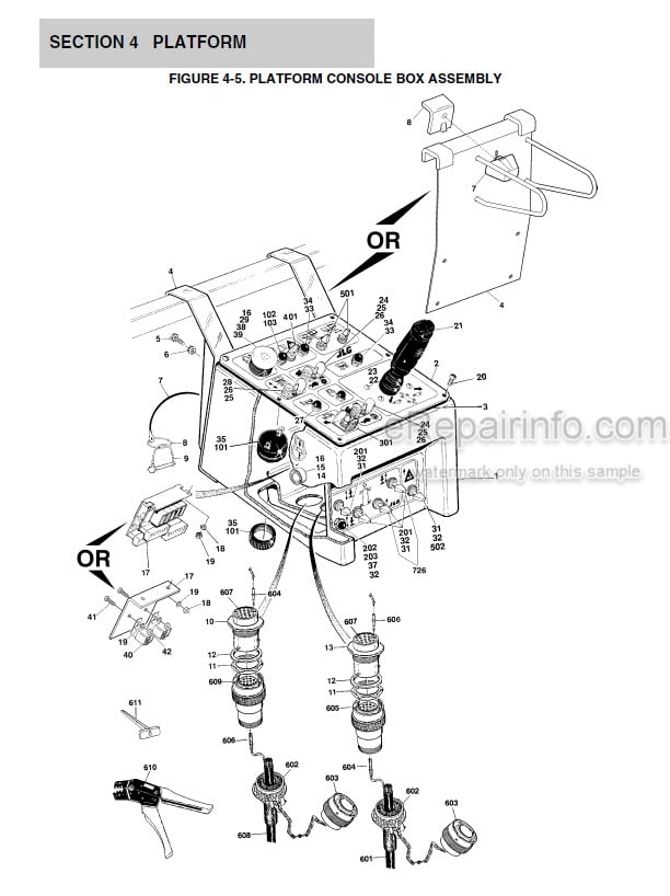 Photo 10 - JLG 400RTS 500RTS Illustrated Parts Manual Scissor Lift