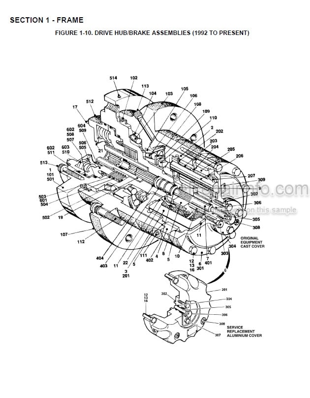 Photo 2 - JLG 40HA Illustrated Parts Manual Boom Lift