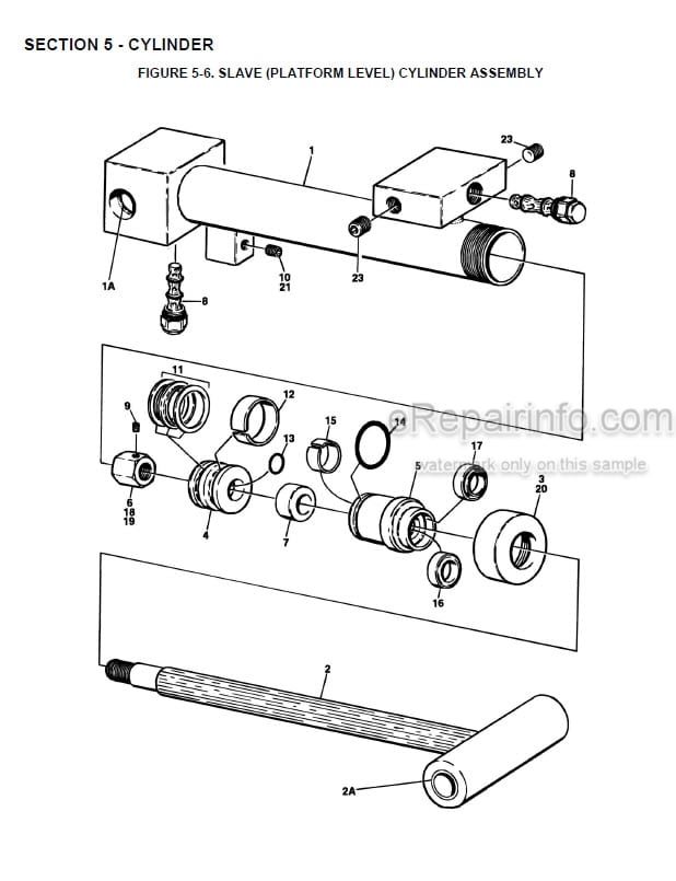 Photo 1 - JLG 40IC 45IC Illustrated Parts Manual Boom Lift