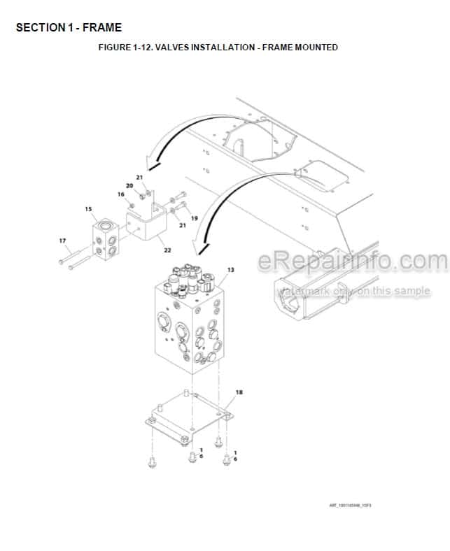 Photo 7 - JLG 520AJ Illustrated Parts Manual Boom Lift 3121666 With SN