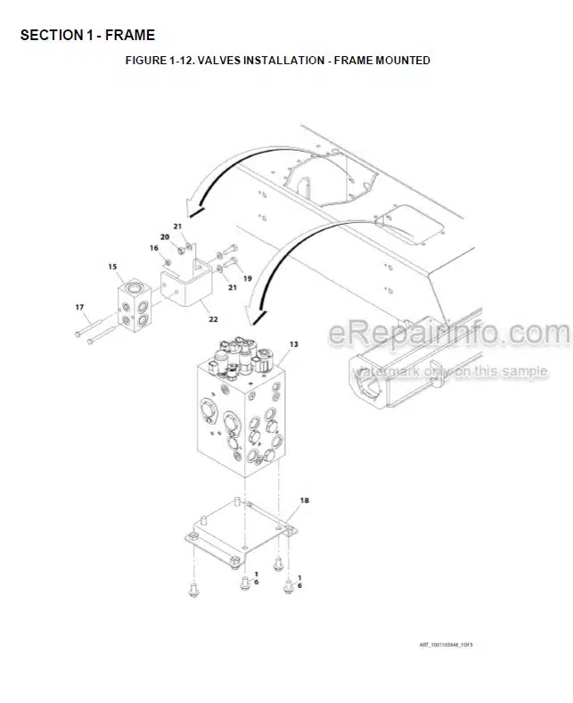 Photo 4 - JLG 520AJ Illustrated Parts Manual Boom Lift 3121666 With SN