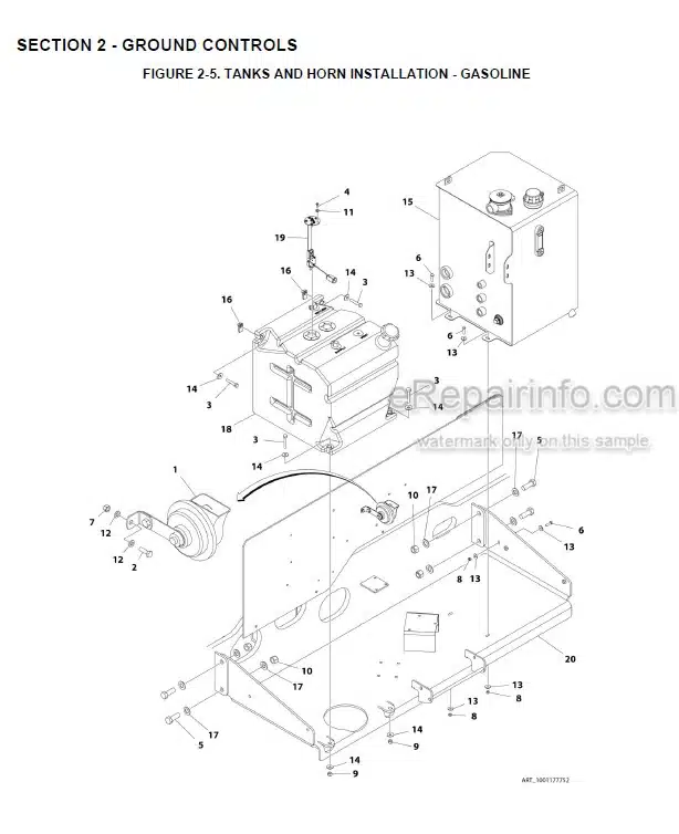 Photo 9 - JLG 530LRT Illustrated Parts Manual Scissor Lift 3121782 SN2