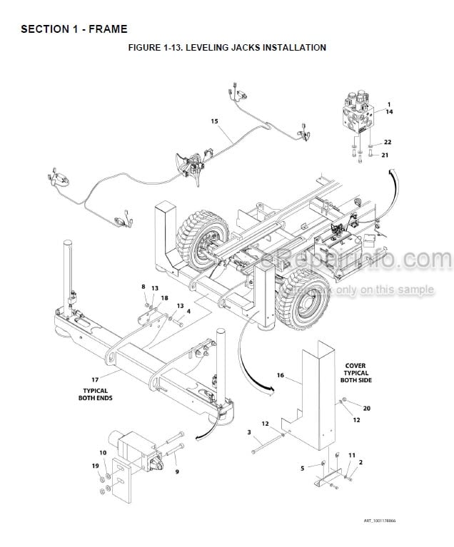 Photo 2 - JLG 530LRT PVC1910 2004 Illustrated Parts Manual Scissor Lift 31215083