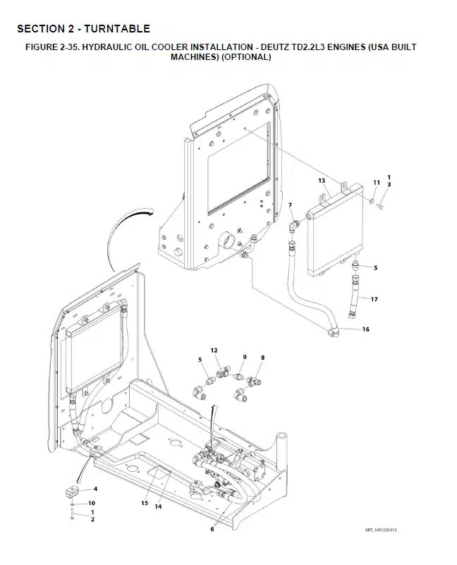 Photo 5 - JLG 400SC 460SJC Illustrated Parts Manual Boom Lift 3121706