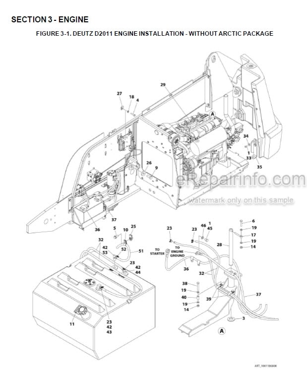 Photo 5 - JLG 600S 660SJ Illustrated Parts Manual Boom Lift 3121729 SN2