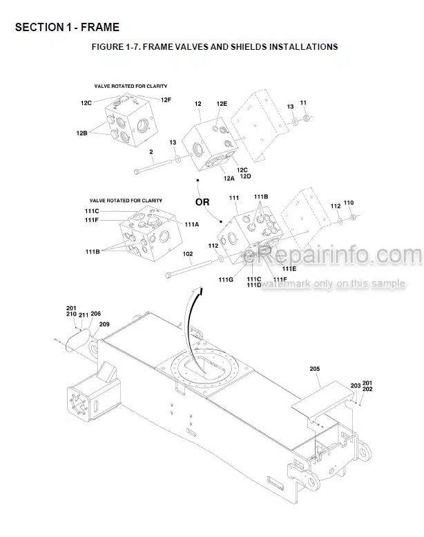 Photo 12 - JLG 800A 800AJ Illustrated Parts Manual Boom Lift 3121629 SN4