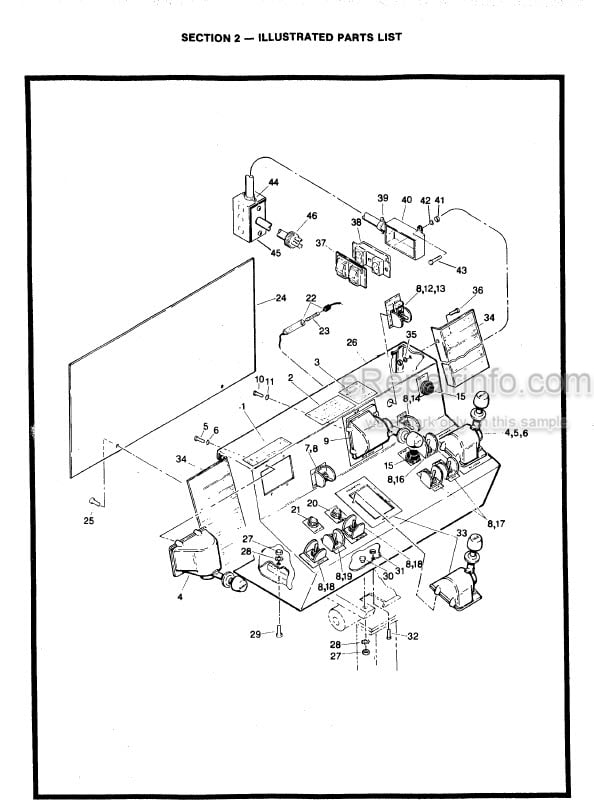 Photo 4 - JLG 80F Illustrated Parts Manual Boom Lift 3120108