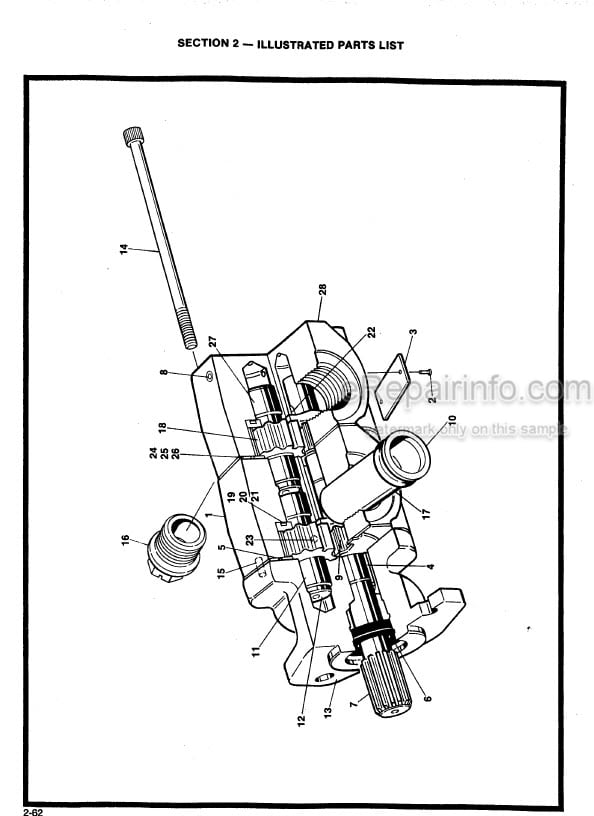 Photo 6 - JLG ES1330L Illustrated Parts Manual Scissor Lift 3121795