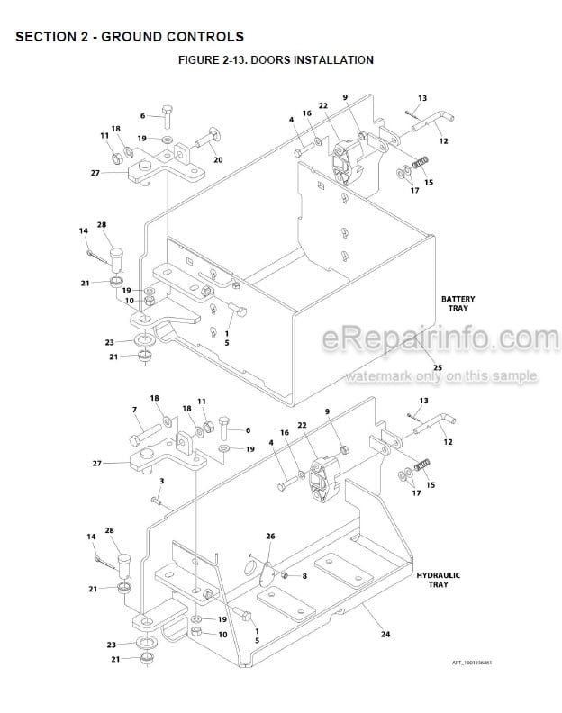 Photo 11 - JLG ES1530L PVC2004 Illustrated Parts Manual Scissor Lift 31215949