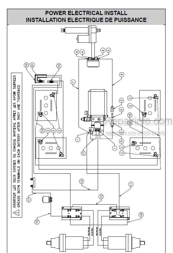 Photo 6 - JLG Grove Junior 6A 6A DI Spare Parts Manual Mast Boom Lift MA0261-00
